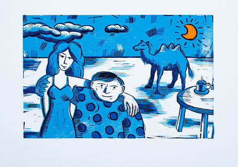 Das blaue Kamel