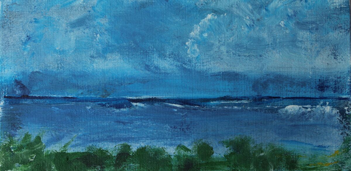 Himmel Wasser Land